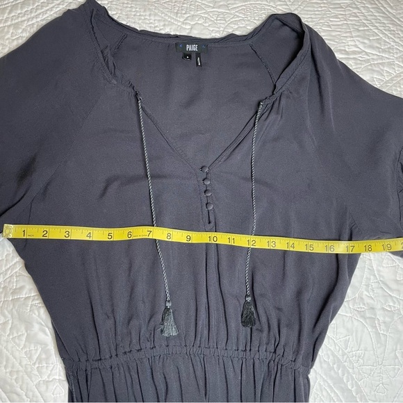 PAIGE Harmony Jumpsuit Size S in Obsidian/Dark Blue - Picture 10 of 16